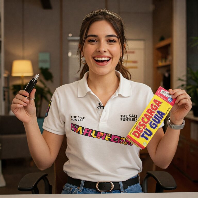 chica invitando a descargar guia propuesta de valor